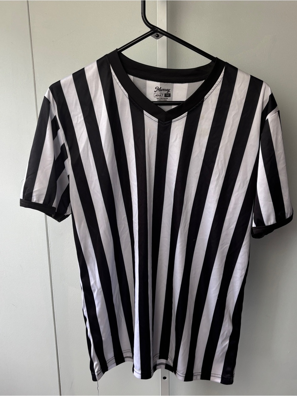 Murray Sporting Goods referee shirt, size Medium, football, sports, casual, fall